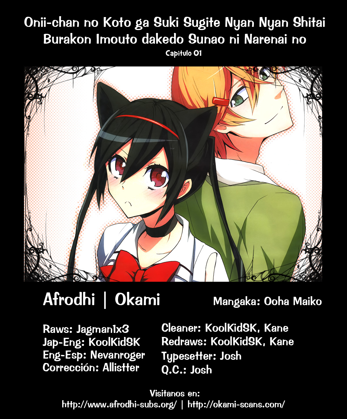 Oniichan no Koto ga Suki Sugite Nyan Nyan Shitai Burakon Imouto dakedo Sunao ni Narenai no-Chapter 0